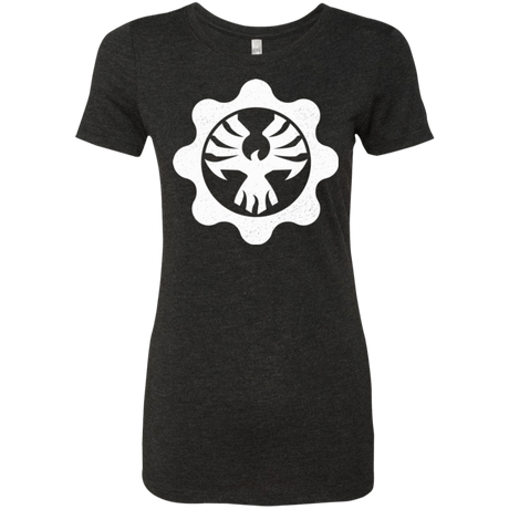T-Shirts Vintage Black / Small Gears of War 4 Cog Emblem Women's Triblend T-Shirt