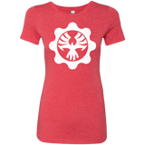 T-Shirts Vintage Red / Small Gears of War 4 Cog Emblem Women's Triblend T-Shirt