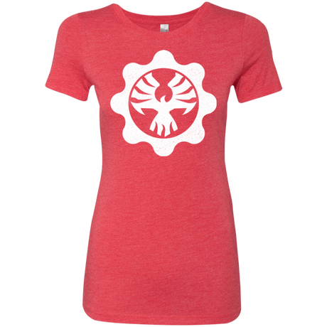 T-Shirts Vintage Red / Small Gears of War 4 Cog Emblem Women's Triblend T-Shirt