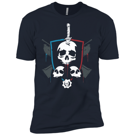 T-Shirts Midnight Navy / YXS Gears of War 4 Crest Boys Premium T-Shirt