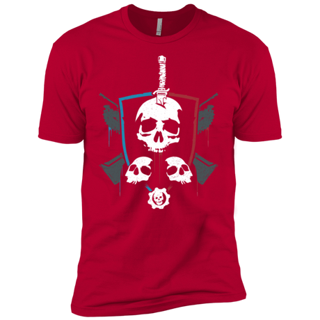 T-Shirts Red / YXS Gears of War 4 Crest Boys Premium T-Shirt