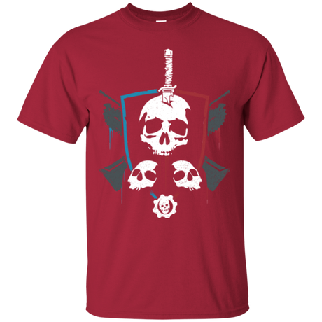 T-Shirts Cardinal / Small Gears of War 4 Crest T-Shirt