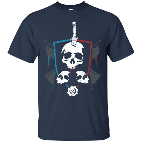 T-Shirts Navy / Small Gears of War 4 Crest T-Shirt