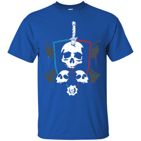 T-Shirts Royal / Small Gears of War 4 Crest T-Shirt