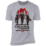 T-Shirts Heather Grey / YXS Gears Of War 4 White Boys Premium T-Shirt