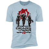 T-Shirts Light Blue / YXS Gears Of War 4 White Boys Premium T-Shirt