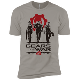 T-Shirts Light Grey / YXS Gears Of War 4 White Boys Premium T-Shirt