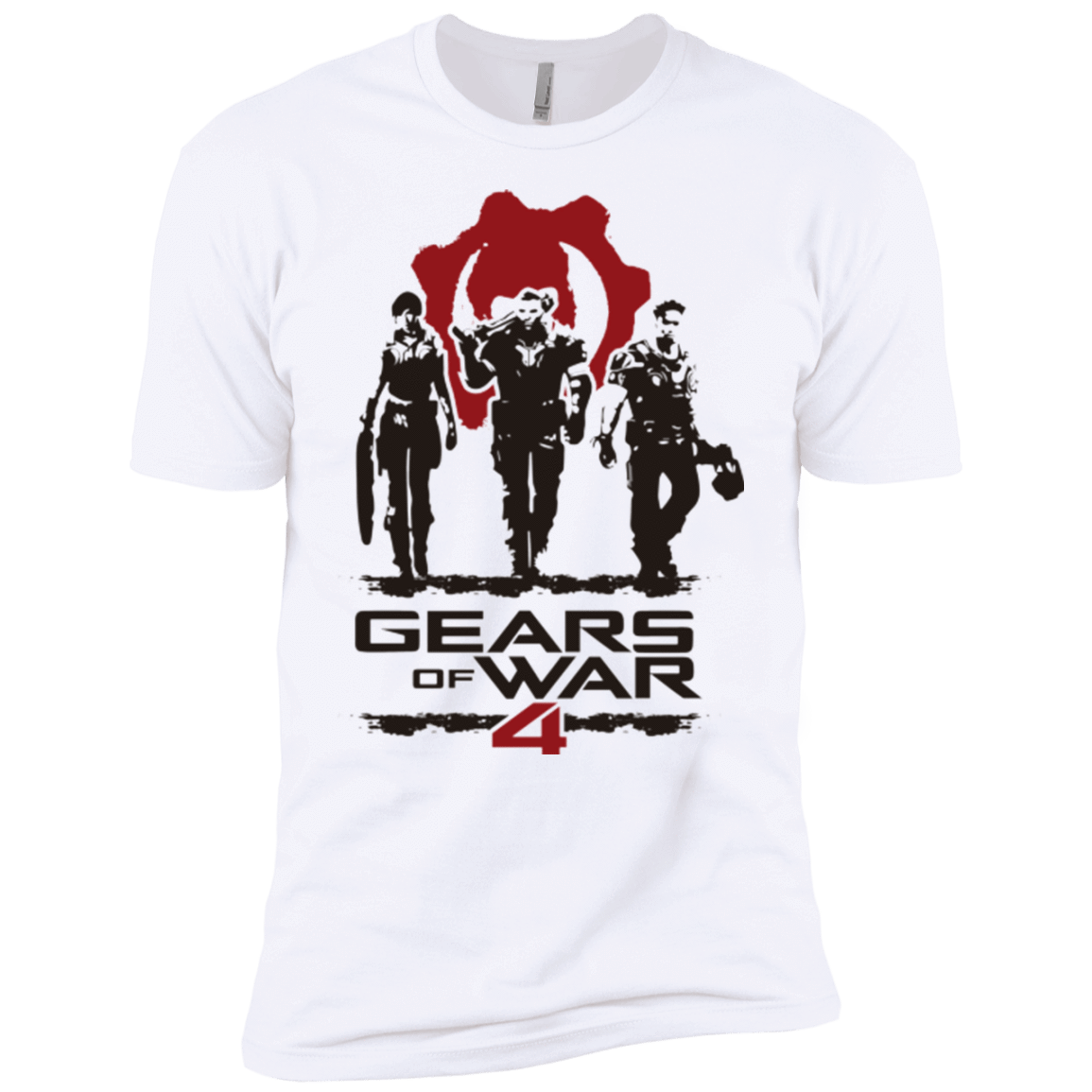 T-Shirts White / YXS Gears Of War 4 White Boys Premium T-Shirt