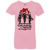 T-Shirts Light Pink / YXS Gears Of War 4 White Girls Premium T-Shirt
