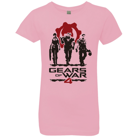 T-Shirts Light Pink / YXS Gears Of War 4 White Girls Premium T-Shirt