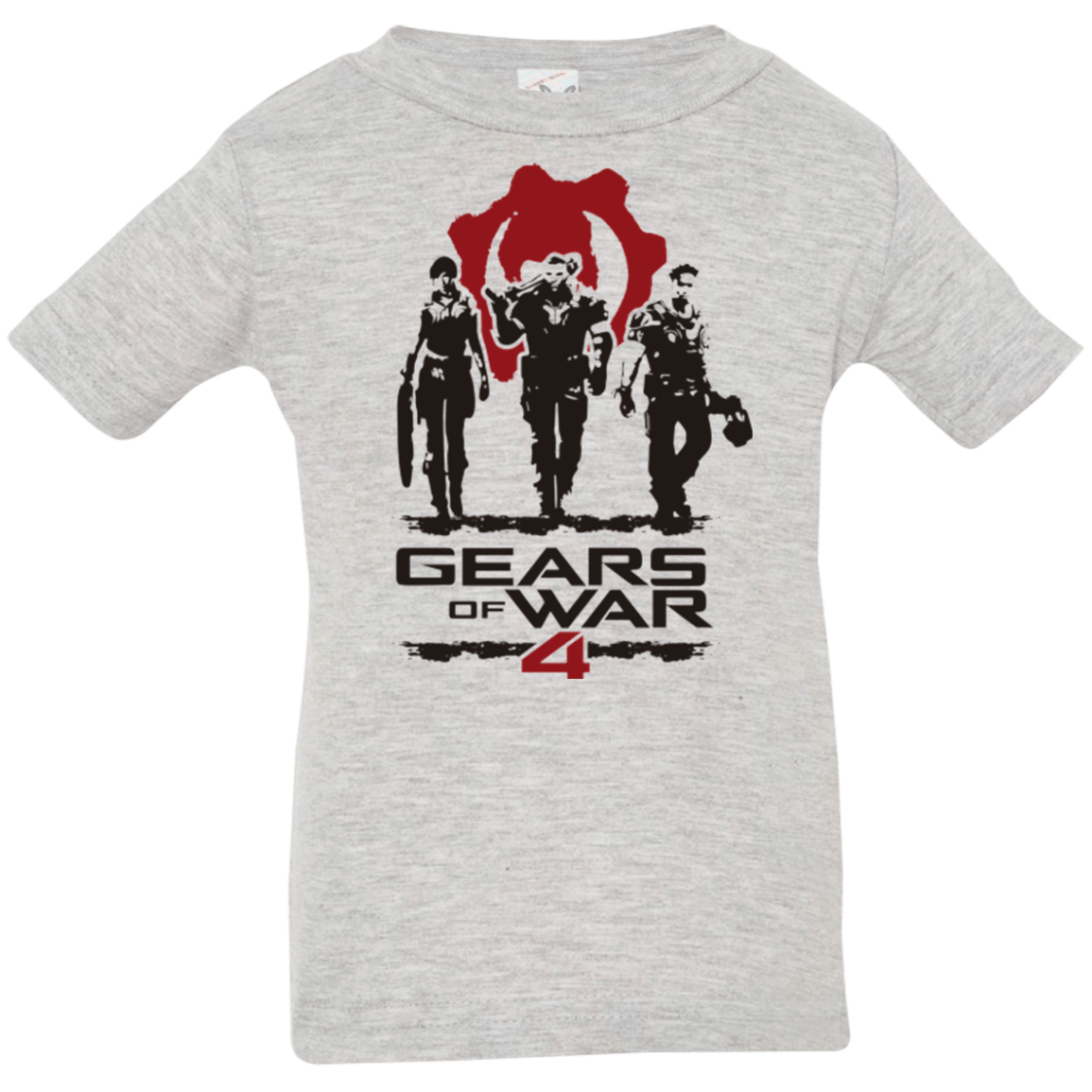 T-Shirts Heather / 6 Months Gears Of War 4 White Infant Premium T-Shirt