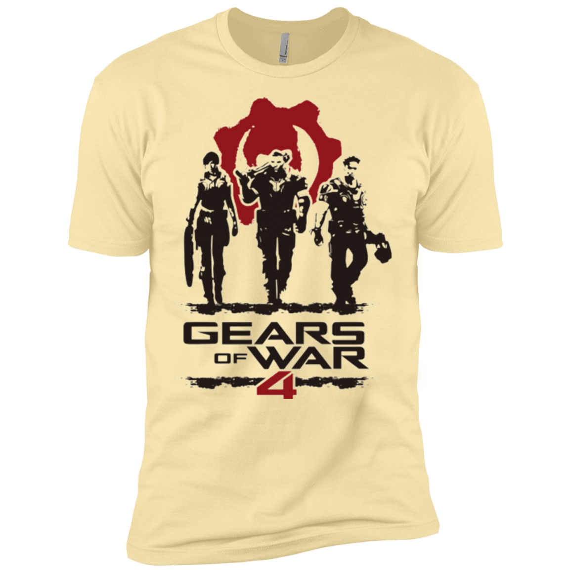 T-Shirts Banana Cream / X-Small Gears Of War 4 White Men's Premium T-Shirt