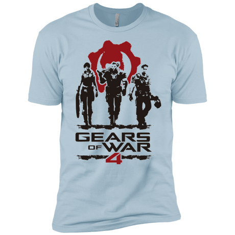 T-Shirts Light Blue / X-Small Gears Of War 4 White Men's Premium T-Shirt