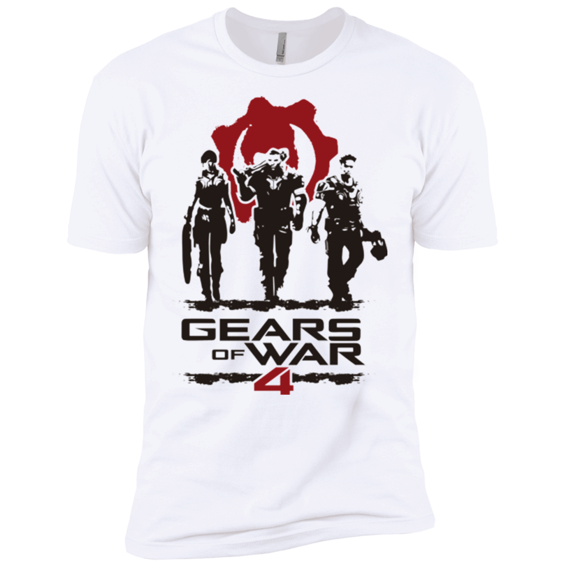 T-Shirts White / X-Small Gears Of War 4 White Men's Premium T-Shirt