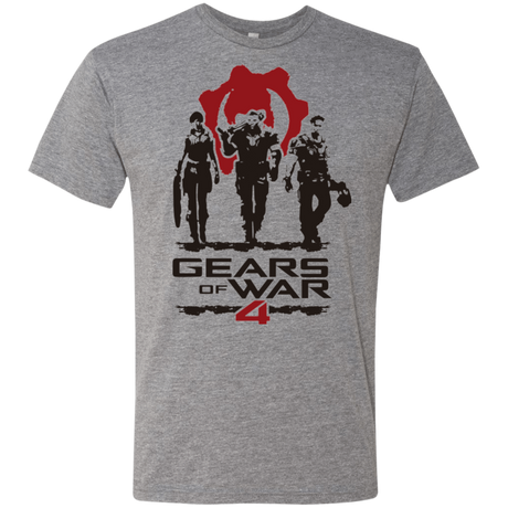 T-Shirts Premium Heather / Small Gears Of War 4 White Men's Triblend T-Shirt