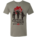 T-Shirts Venetian Grey / Small Gears Of War 4 White Men's Triblend T-Shirt