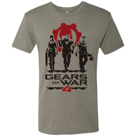 T-Shirts Venetian Grey / Small Gears Of War 4 White Men's Triblend T-Shirt