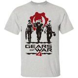 T-Shirts Ash / Small Gears Of War 4 White T-Shirt