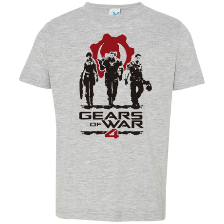 T-Shirts Heather / 2T Gears Of War 4 White Toddler Premium T-Shirt