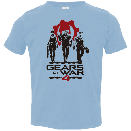 T-Shirts Light Blue / 2T Gears Of War 4 White Toddler Premium T-Shirt