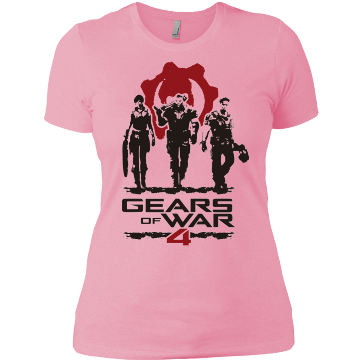 T-Shirts Light Pink / X-Small Gears Of War 4 White Women's Premium T-Shirt