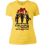 T-Shirts Vibrant Yellow / X-Small Gears Of War 4 White Women's Premium T-Shirt