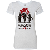 T-Shirts Heather White / Small Gears Of War 4 White Women's Triblend T-Shirt