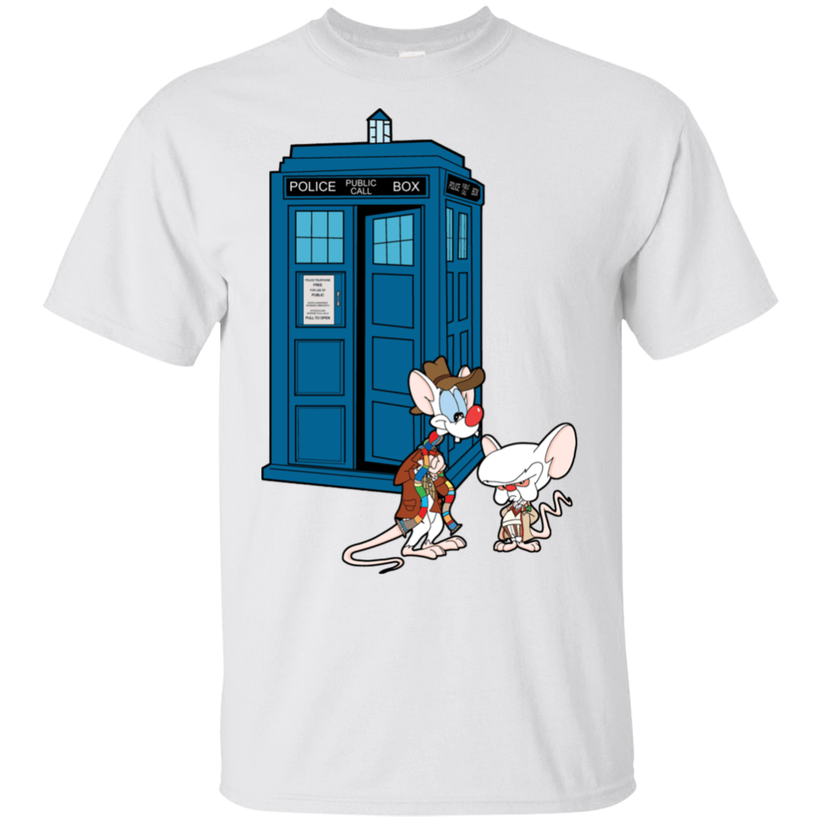 T-Shirts White / S Gee Doctor What are we Going to do tonight T-Shirt