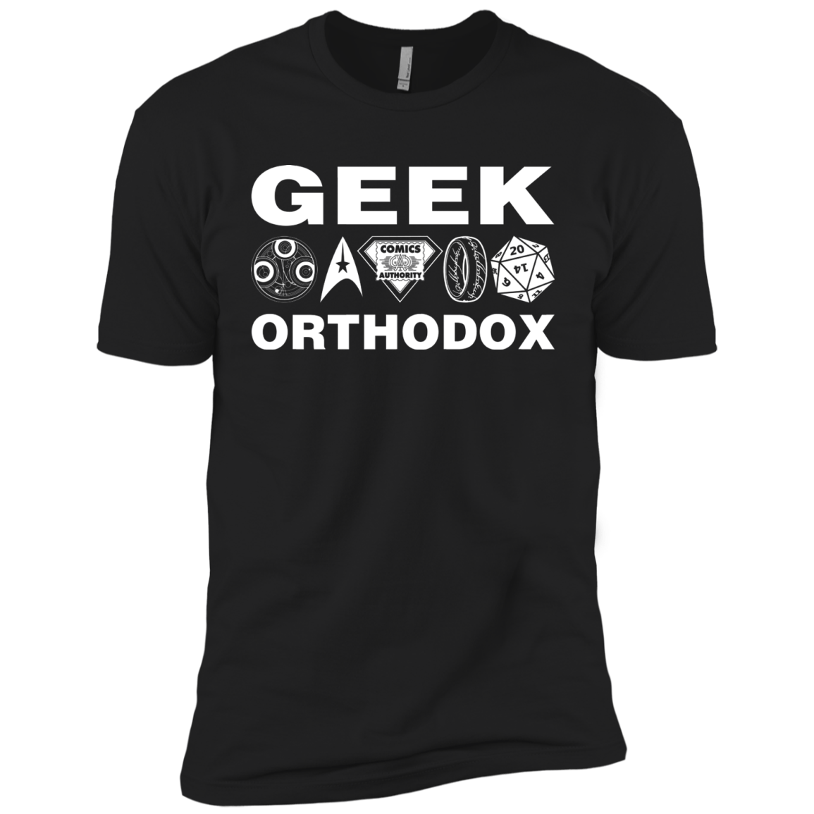 T-Shirts Black / YXS Geek Orthodox Boys Premium T-Shirt
