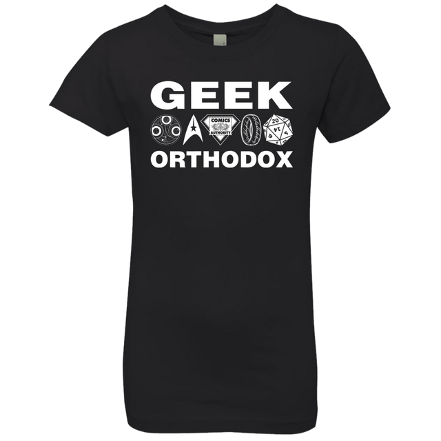 T-Shirts Black / YXS Geek Orthodox Girls Premium T-Shirt