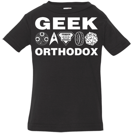 T-Shirts Black / 6 Months Geek Orthodox Infant Premium T-Shirt
