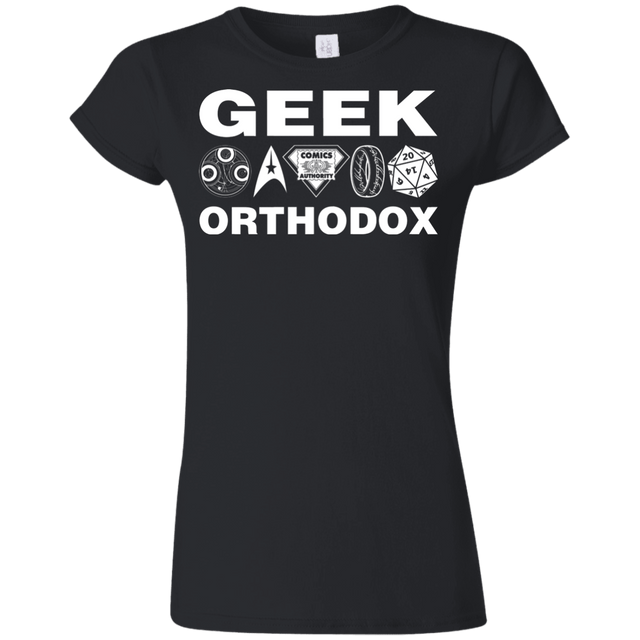 T-Shirts Black / S Geek Orthodox Junior Slimmer-Fit T-Shirt