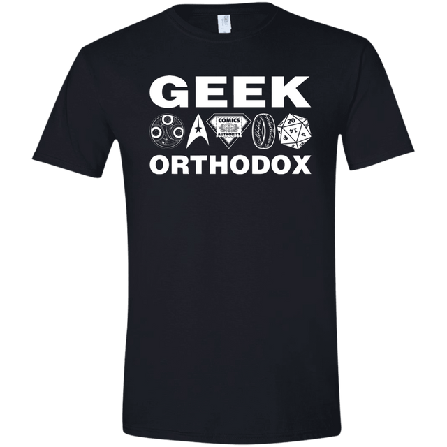 T-Shirts Black / X-Small Geek Orthodox Men's Semi-Fitted Softstyle