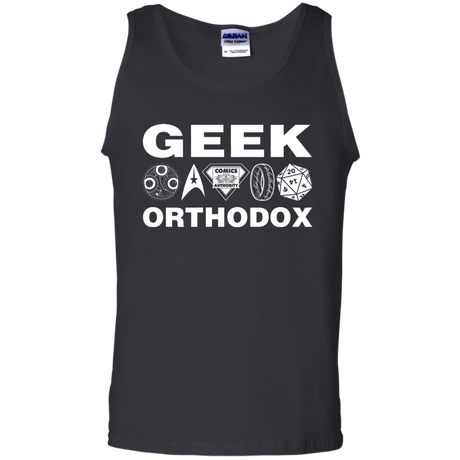T-Shirts Black / S Geek Orthodox Men's Tank Top
