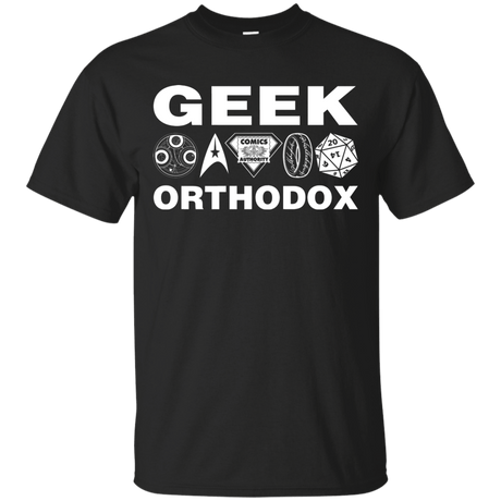 T-Shirts Black / S Geek Orthodox T-Shirt