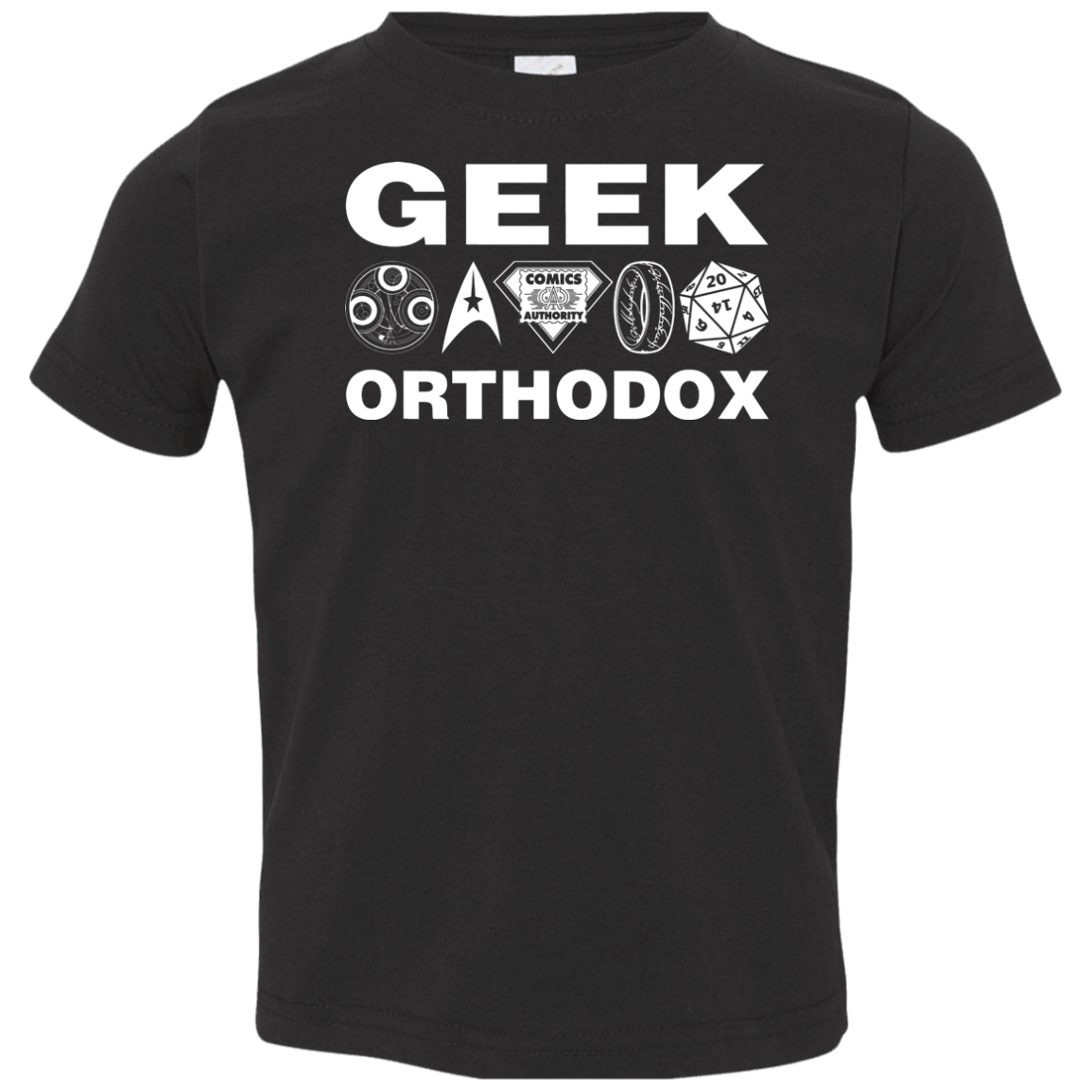 T-Shirts Black / 2T Geek Orthodox Toddler Premium T-Shirt