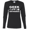 T-Shirts Black / S Geek Orthodox Women's Long Sleeve T-Shirt