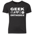 T-Shirts Vintage Black / YXS Geek Orthodox Youth Triblend T-Shirt