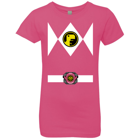 T-Shirts Hot Pink / YXS Geek Ranger Girls Premium T-Shirt