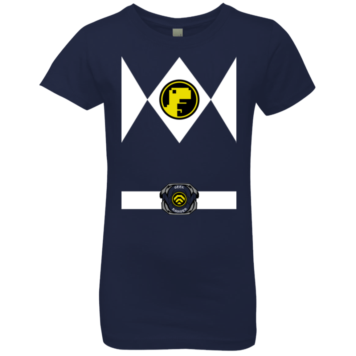 T-Shirts Midnight Navy / YXS Geek Ranger Girls Premium T-Shirt