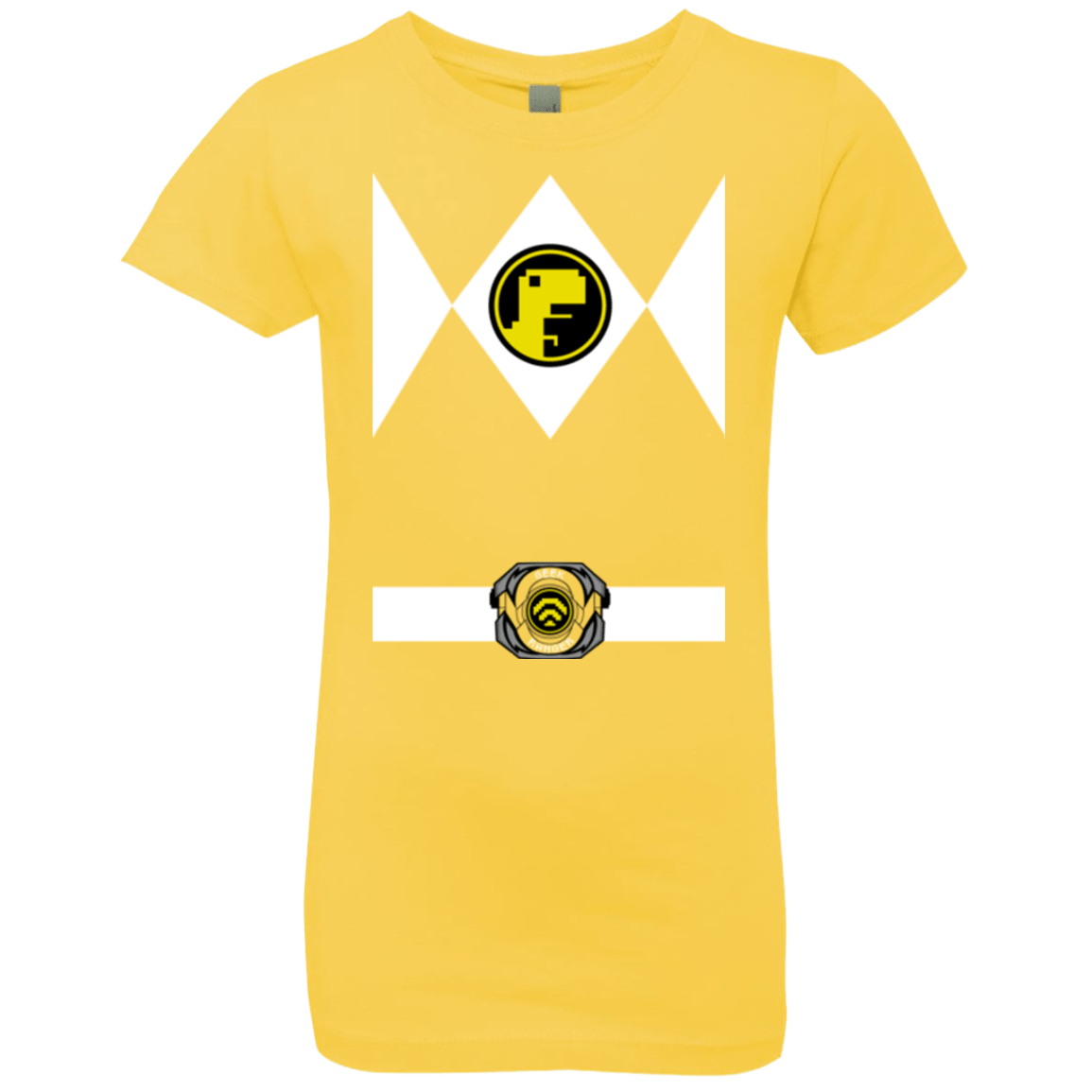 T-Shirts Vibrant Yellow / YXS Geek Ranger Girls Premium T-Shirt