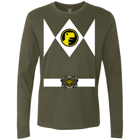 T-Shirts Military Green / Small Geek Ranger Men's Premium Long Sleeve
