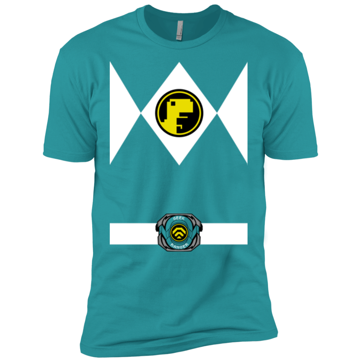 T-Shirts Tahiti Blue / X-Small Geek Ranger Men's Premium T-Shirt