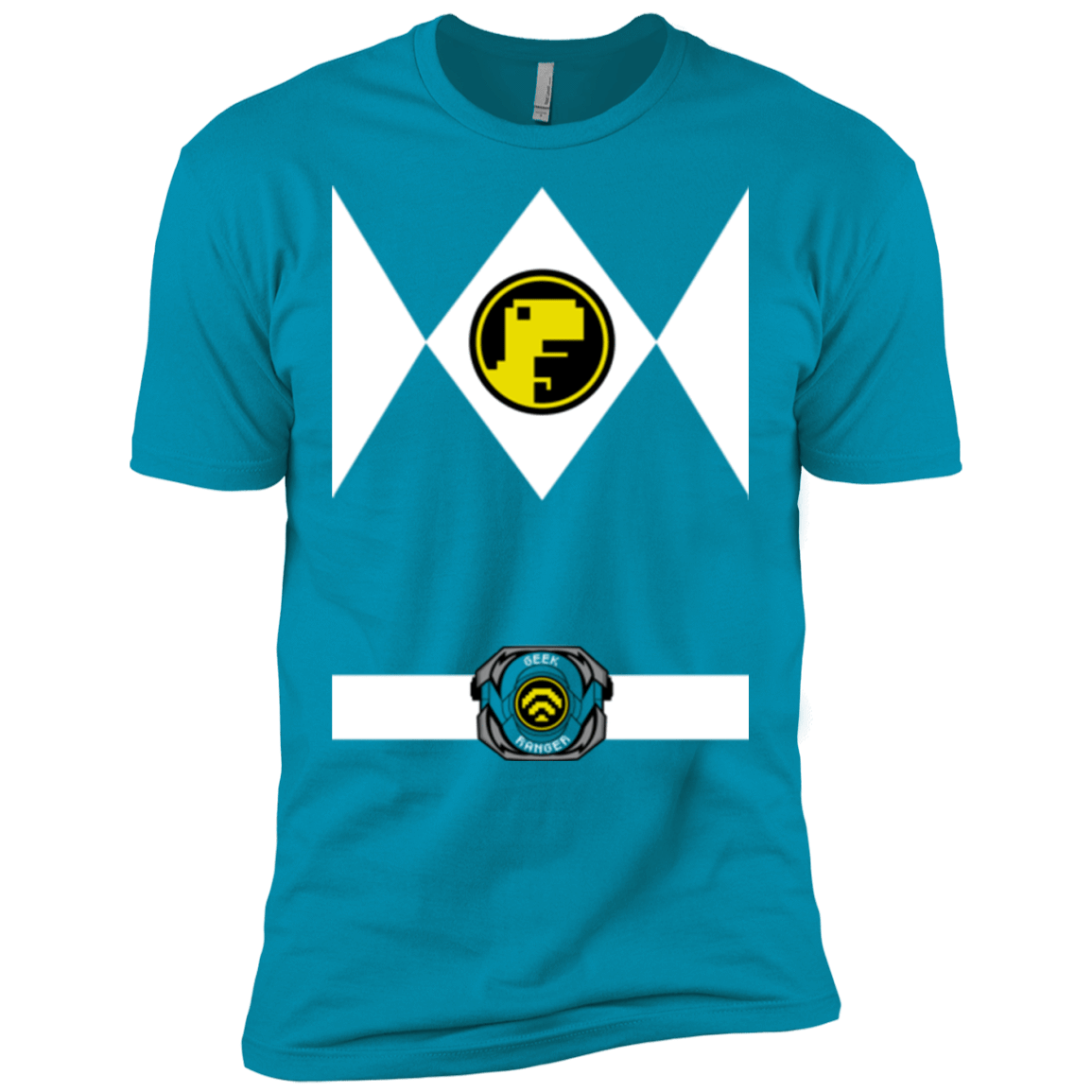 T-Shirts Turquoise / X-Small Geek Ranger Men's Premium T-Shirt