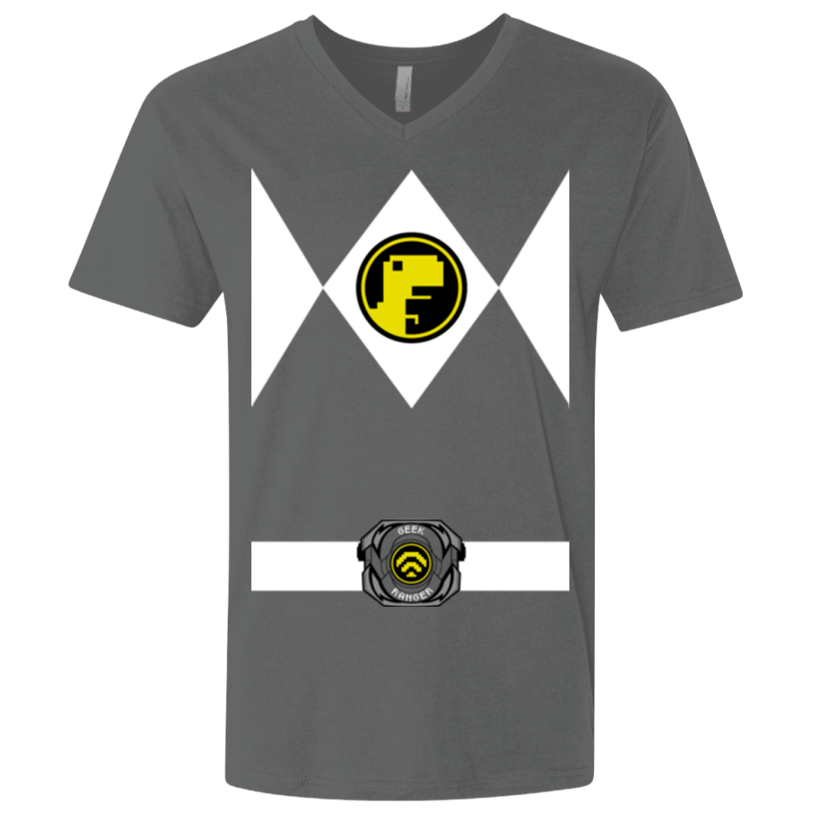 T-Shirts Heavy Metal / X-Small Geek Ranger Men's Premium V-Neck