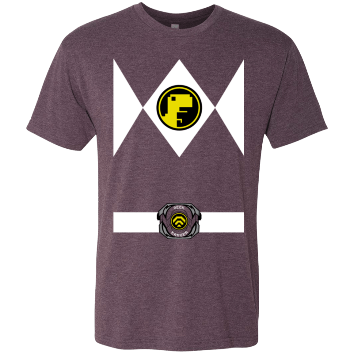 T-Shirts Vintage Purple / Small Geek Ranger Men's Triblend T-Shirt