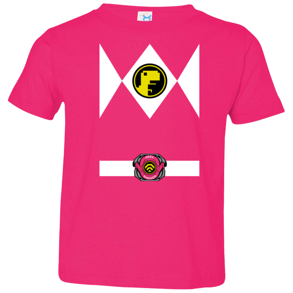 T-Shirts Hot Pink / 2T Geek Ranger Toddler Premium T-Shirt