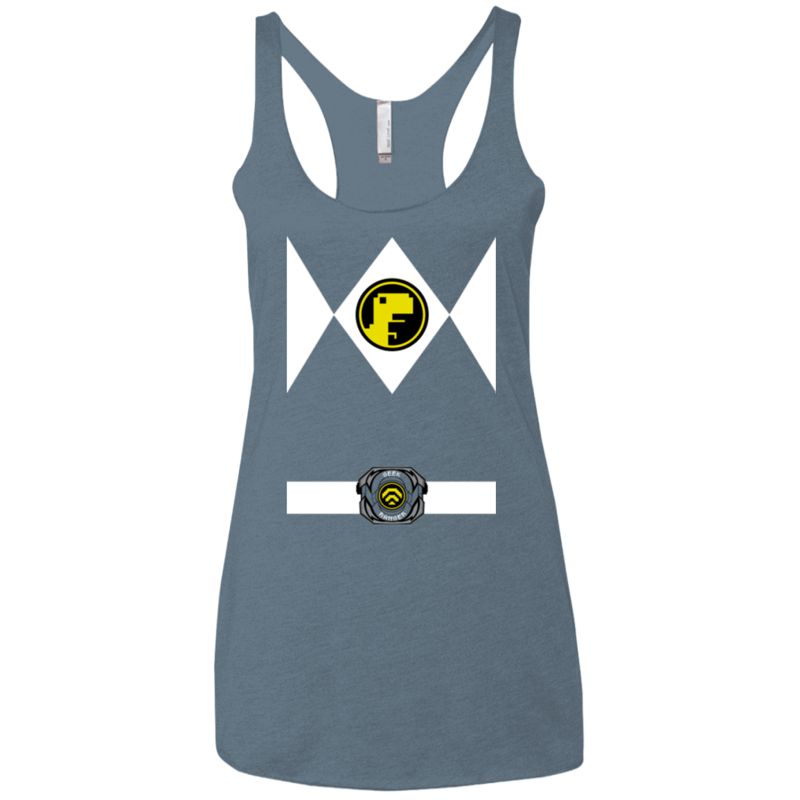 T-Shirts Indigo / X-Small Geek Ranger Women's Triblend Racerback Tank