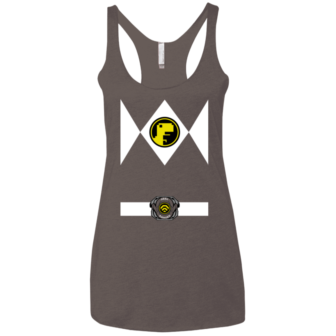 T-Shirts Macchiato / X-Small Geek Ranger Women's Triblend Racerback Tank