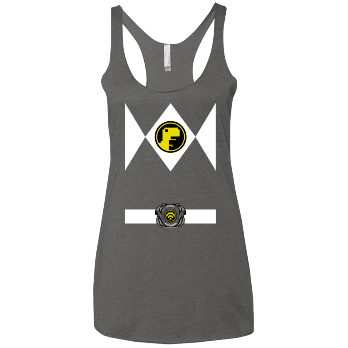 T-Shirts Premium Heather / X-Small Geek Ranger Women's Triblend Racerback Tank